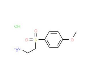 2-(4-Methoxy-benzenesulfonyl)-ethylamine hydrochloride - chemical structure image
