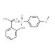 2-(4-Methoxy-benzenesulfonylamino)-benzoic acid (CAS 38957-44-7) - chemical structure image