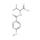 2-(4-Methoxy-benzoylamino)-3-methyl-butyric acid (CAS 93709-65-0) - chemical structure image