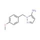 2-(4-Methoxy-benzyl)-2H-pyrazol-3-ylamine (CAS 3528-45-8) - chemical structure image