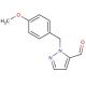 2-(4-Methoxy-benzyl)-2H-pyrazole-3-carbaldehyde (CAS 162468-77-1) - chemical structure image