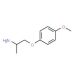 2-(4-Methoxy-phenoxy)-1-methyl-ethylamine - chemical structure image