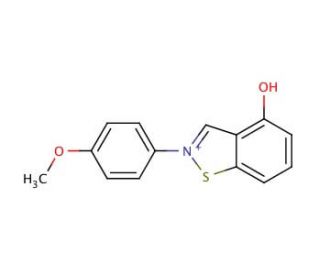 2-(4-Methoxy-phenyl)-2,3-dihydro-benzo[d]isothiazol-4-ol - chemical structure image