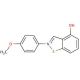 2-(4-Methoxy-phenyl)-2,3-dihydro-benzo[d]isothiazol-4-ol - chemical structure image