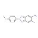 2-(4-Methoxy-phenyl)-6-methyl-2H-benzotriazol-5-ylamine - chemical structure image