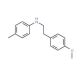 [2-(4-Methoxy-phenyl)-ethyl]-p-tolyl-amine - chemical structure image