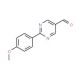 2-(4-Methoxy-phenyl)-pyrimidine-5-carbaldehyde - chemical structure image