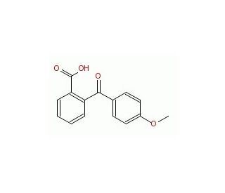 2-(4-Methoxybenzoyl)benzoic acid (CAS 1151-15-1) - chemical structure image