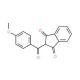2-(4-Methoxybenzoyl)indan-1,3-dione - chemical structure image