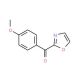 2-(4-Methoxybenzoyl) oxazole (CAS 898759-50-7) - chemical structure image