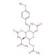 2-(4-Methoxybenzylidene)imino-2-deoxy-1,3,4,6-Tetra-O-acetyl-β-D-glucopyranose (CAS 7597-81-1) - chemical structure image