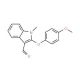 2-(4-Methoxyphenoxy)-1-methyl-1H-indole-3-carbaldehyde - chemical structure image