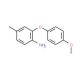 2-(4-Methoxyphenoxy)-4-methylaniline - chemical structure image