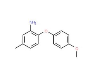 2-(4-Methoxyphenoxy)-5-methylaniline - chemical structure image