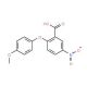 2-(4-methoxyphenoxy)-5-nitrobenzoic acid (CAS 33459-12-0) - chemical structure image