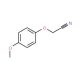2-(4-methoxyphenoxy)acetonitrile (CAS 22446-12-4) - chemical structure image