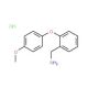 2-(4-Methoxyphenoxy)benzylamine hydrochloride - chemical structure image