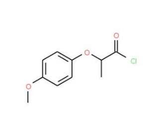 2-(4-methoxyphenoxy)propanoyl chloride - chemical structure image