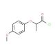 2-(4-methoxyphenoxy)propanoyl chloride - chemical structure image