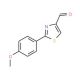 2-(4-methoxyphenyl)-1,3-thiazole-4-carbaldehyde (CAS 174006-71-4) - chemical structure image