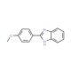 2-(4-methoxyphenyl)-1H-benzimidazole (CAS 2620-81-7) - chemical structure image