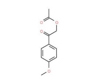 2-(4-Methoxyphenyl)-2-oxoethyl acetate (CAS 58518-78-8) - chemical structure image