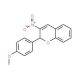 2-(4-methoxyphenyl)-3-nitro-2H-chromene (CAS 57544-02-2) - chemical structure image