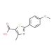 2-(4-methoxyphenyl)-4-methyl-1,3-thiazole-5-carboxylic acid (CAS 54001-16-0) - chemical structure image