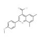 2-(4-methoxyphenyl)-6,8-dimethylquinoline-4-carbonyl chloride - chemical structure image