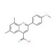 2-(4-Methoxyphenyl)-6,8-dimethylquinoline-4-carboxylic acid - chemical structure image