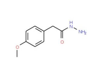 2-(4-methoxyphenyl)acetohydrazide (CAS 57676-49-0) - chemical structure image