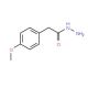 2-(4-methoxyphenyl)acetohydrazide (CAS 57676-49-0) - chemical structure image