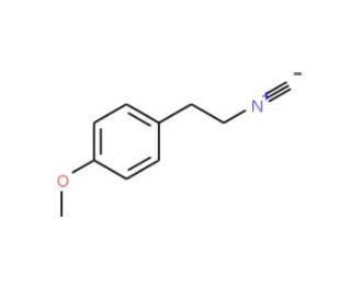2-(4-Methoxyphenyl)ethylisocyanide (CAS 22442-48-4) - chemical structure image