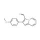 2-(4-Methoxyphenyl)indolizine-3-carboxaldehyde (CAS 101624-26-4) - chemical structure image