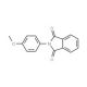 2-(4-Methoxyphenyl)isoindole-1,3-dione (CAS 2142-04-3) - chemical structure image