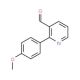 2-(4-Methoxyphenyl)nicotinaldehyde - chemical structure image