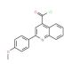 2-(4-methoxyphenyl)quinoline-4-carbonyl chloride - chemical structure image