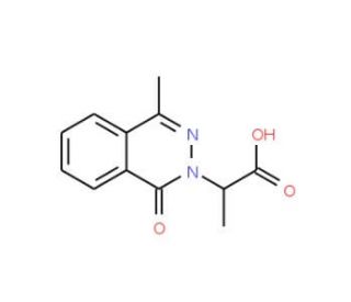 2-(4-Methyl-1-oxo-1H-phthalazin-2-yl)-propionic acid - chemical structure image
