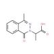 2-(4-Methyl-1-oxo-1H-phthalazin-2-yl)-propionic acid - chemical structure image