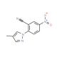 2-(4-Methyl-1H-pyrazol-1-yl)-5-nitrobenzonitrile - chemical structure image