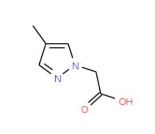 2-(4-methyl-1H-pyrazol-1-yl)acetic acid - chemical structure image