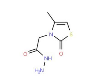 2-(4-methyl-2-oxo-1,3-thiazol-3(2H)-yl)acetohydrazide - chemical structure image