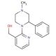 2-(4-Methyl-2-phenyl-1-piperazinyl)-3-pyridinemethanol (CAS 61337-89-1) - chemical structure image