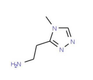 2-(4-Methyl-4H-1,2,4-triazol-3-yl)ethanamine (CAS 744994-00-1) - chemical structure image