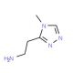 2-(4-Methyl-4H-1,2,4-triazol-3-yl)ethanamine (CAS 744994-00-1) - chemical structure image