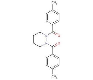 [2-(4-Methyl-benzoyl)-tetrahydro-pyridazin-1-yl]-p-tolyl-methanone - chemical structure image