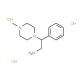 2-(4-Methyl-piperazin-1-yl)-2-phenyl-ethylaminetrihydrochloride - chemical structure image