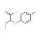 2-(4-methylphenoxy)butanoyl chloride - chemical structure image