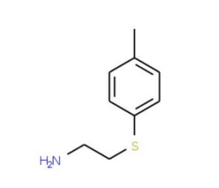 2-(4-methylphenyl)sulfanylethanamine (CAS 42404-23-9) - chemical structure image