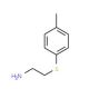 2-(4-methylphenyl)sulfanylethanamine (CAS 42404-23-9) - chemical structure image